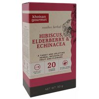 Khoisan Gourmet Herbal Rooibos - Hibiscus, Elderberry & Echinacea